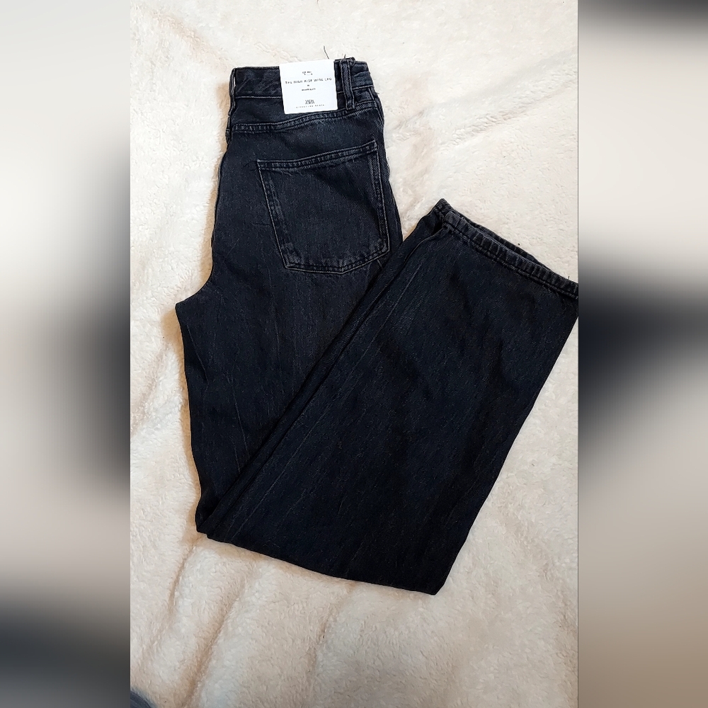 Classic Black Denim Jeans